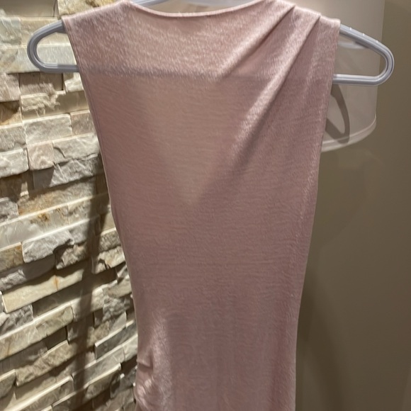Aritzia Wilfred Free Pink Wrap Dress - Picture 5 of 6